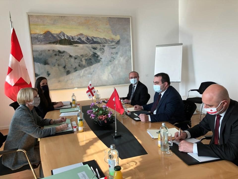 Georgian Deputy FM held meetings in Bern