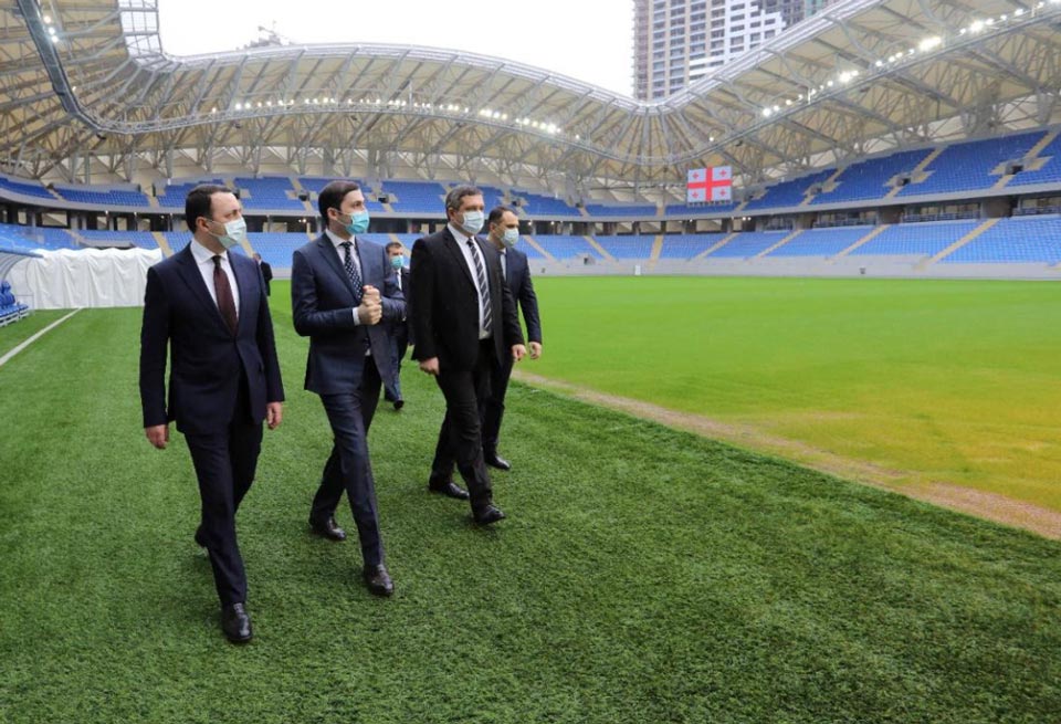 Georgian PM visits Batumi Stadium