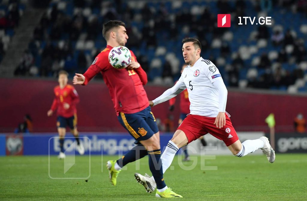 Spain beats Georgia in World Cup qualifying