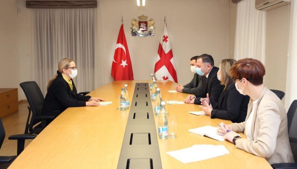 Minister of Internal Affairs meets Turkish Ambassador