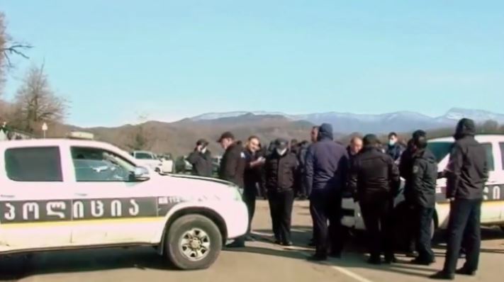 Протесты в ущелье Риони продолжаются, на месте мобилизованы правоохранители