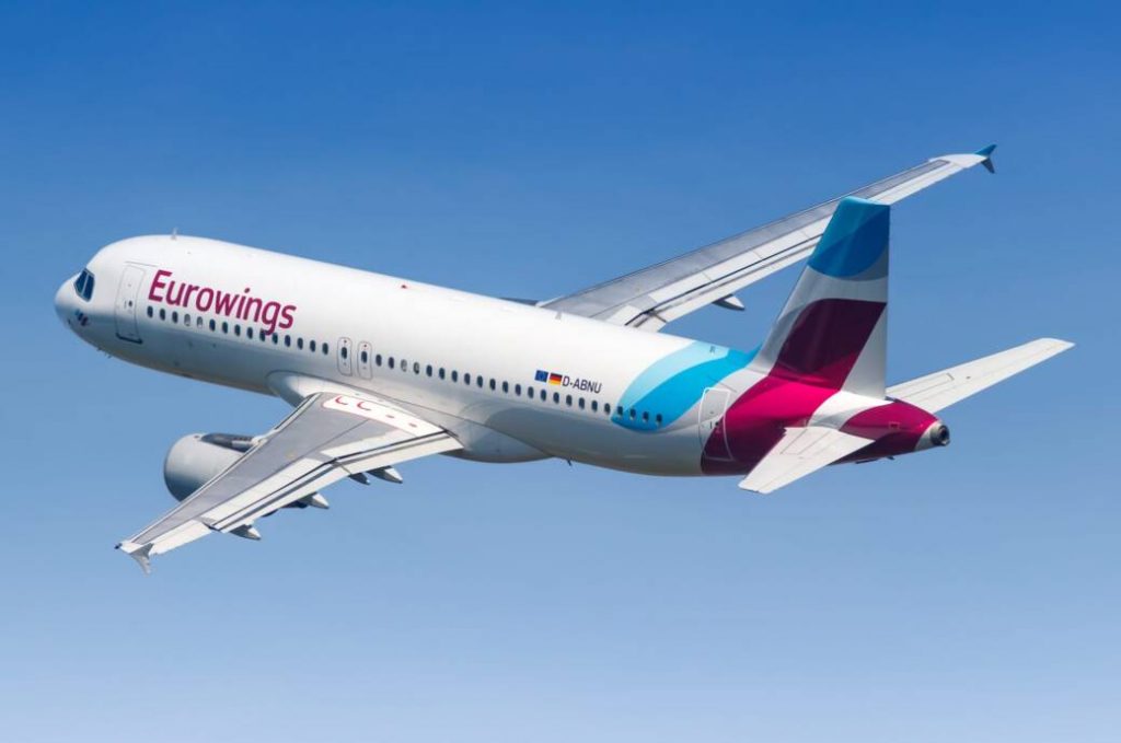 Рейсы в Грузию будет выполнять немецкий лоукостер Eurowings