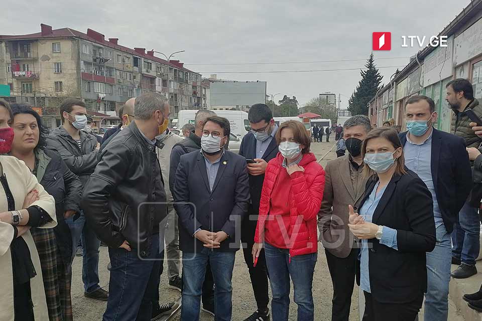 Opposition holds meetings in Batumi