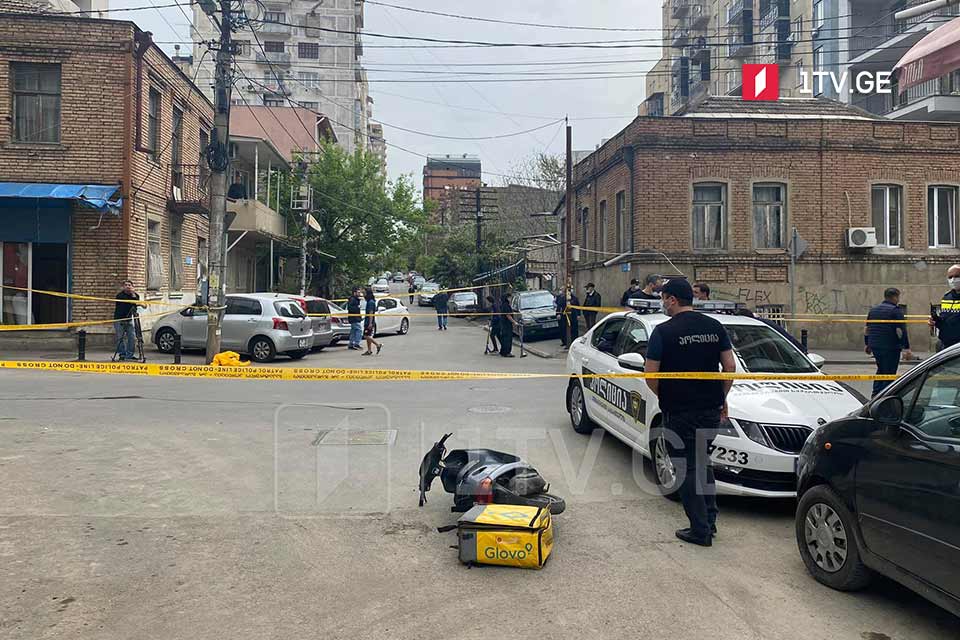 МВД задержало одного человека по делу о стрельбе на улице Насидзе в Тбилиси