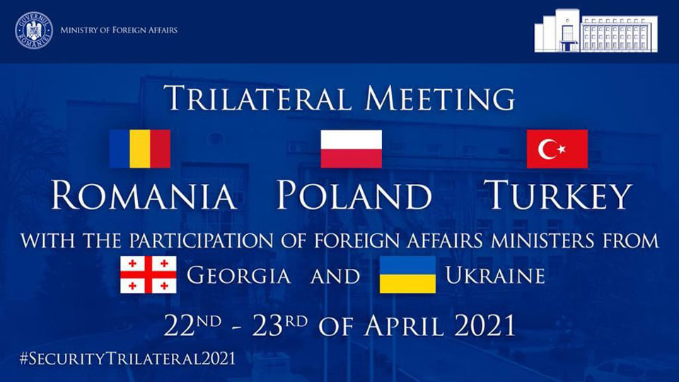 Georgian FM to participate in Romania-Poland-Turkey trilateral ministerial