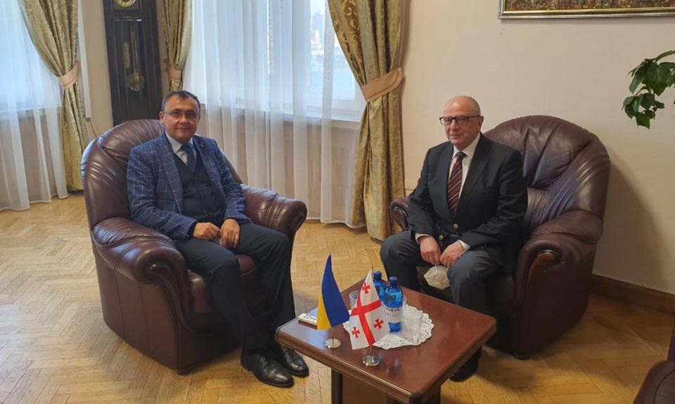 Посол Грузии в Украине Теймураз Шарашенидзе вернулся в Киев и приступил к исполнению своих обязанностей