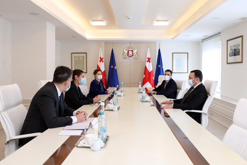 Georgian PM meets EBRD Regional Director
