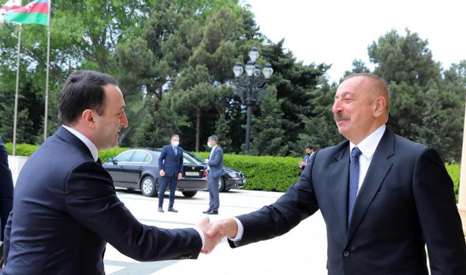 Azerbaijani President thanks Georgian gov't for projects support