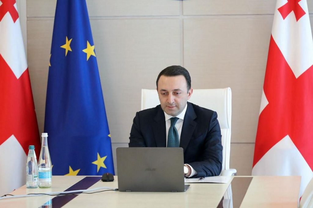 Ираклий Гарибашвили поговорил с премьер-министром Украины о дальнейшем стратегическом партнерстве и сотрудничестве в процессе евроатлантической интеграции