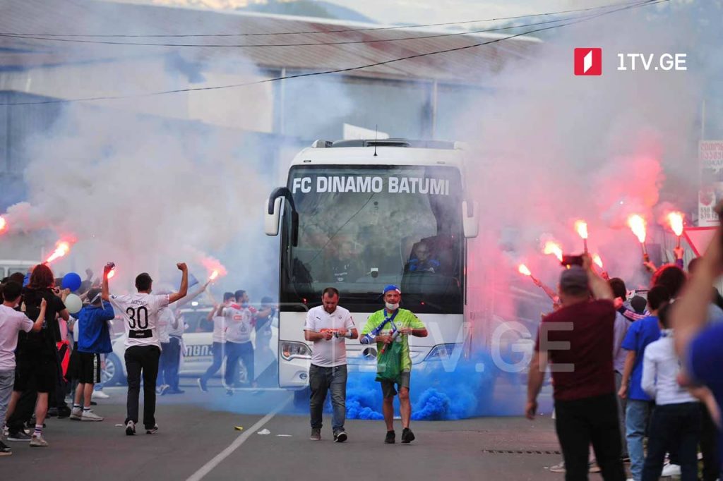 Dinamo Batumi vs. Dinamo Tbilisi in Batumi