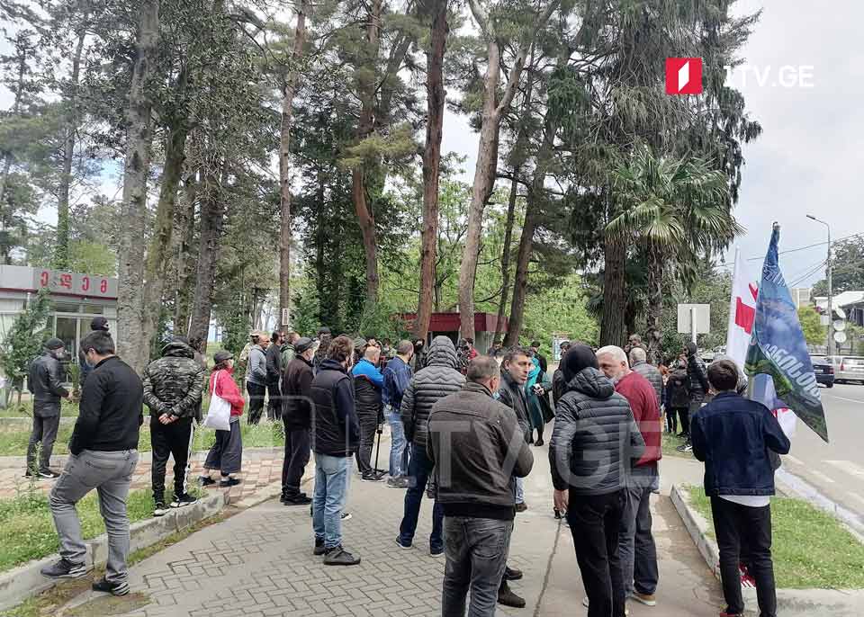 Anti-Namakhvani HPP protesters hold meeting in Kobuleti