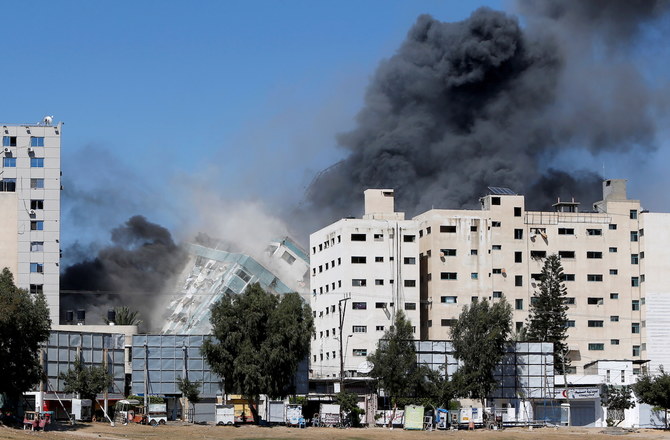 Իսրայելի ավիա գրոհի հետևանքով, Գազայի հատվածում ռմբակոծվել է մի շենք, որտեղ տեղակայված էին «Ասոշիեյթեդ պրեսի» և «Ալ Ջազիրայի գրասենյակները. «Բի Բի Սի»
