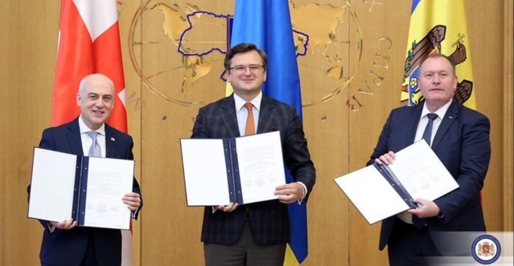 Georgia, Ukraine and Moldova establish Associated Trio