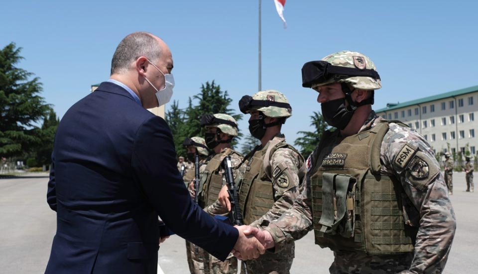 Pullout of Georgian military units from Afghanistan launched