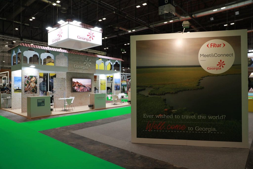 Georgia’s presentation stand named as best at FITUR 2021
