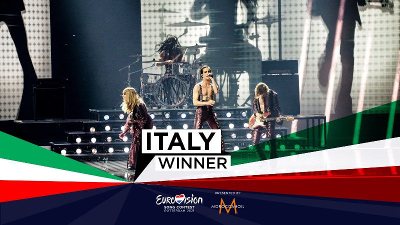 Italy wins Eurovision 2021