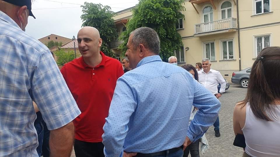 UNM Chair Melia meets local party organization leaders in Telavi