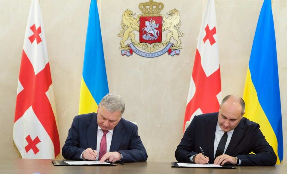 Georgian Defense Minister hosts Ukrainian counterpart