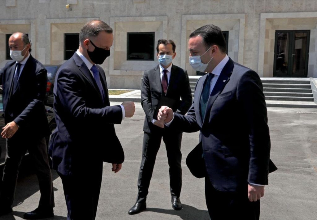 Премьер-министр Грузии встретился с президентом Польши