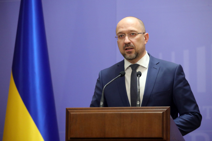 Украина аԥыза-министр Денис Шмыгаль инапынҵақәа шьҭеиҵеит