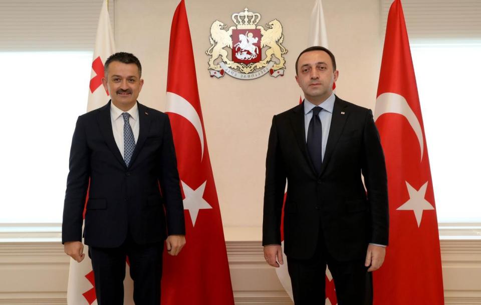 Georgian PM meets Turkish Minister of Agriculture
