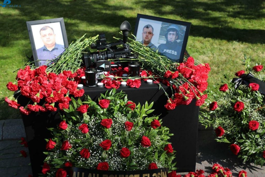 Azerbaijani journalists killed in landmine explosion to be buried
