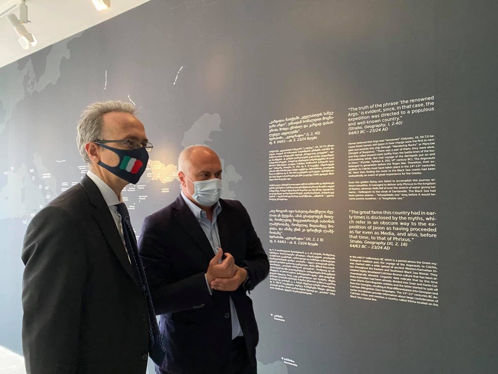 Italian Ambassador visits Vani Archaeological Museum