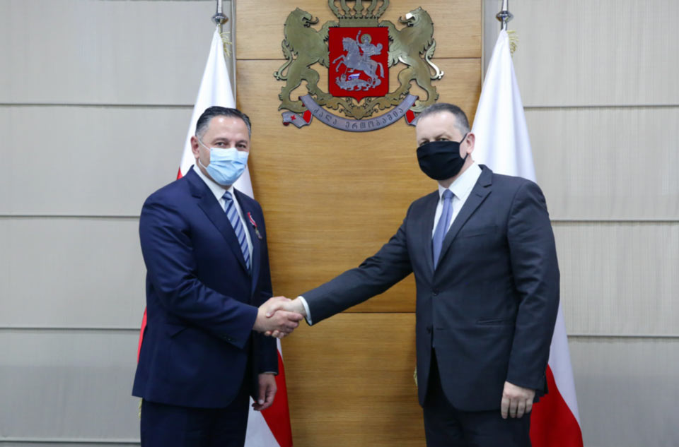 Делегация Национальной полиции Республики Польша посетила министерство внутренних дел Грузии