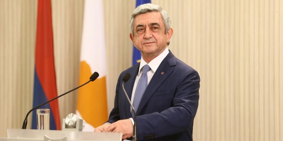 Serzh Sargsyan says Armenia-Georgia relations to be developed
