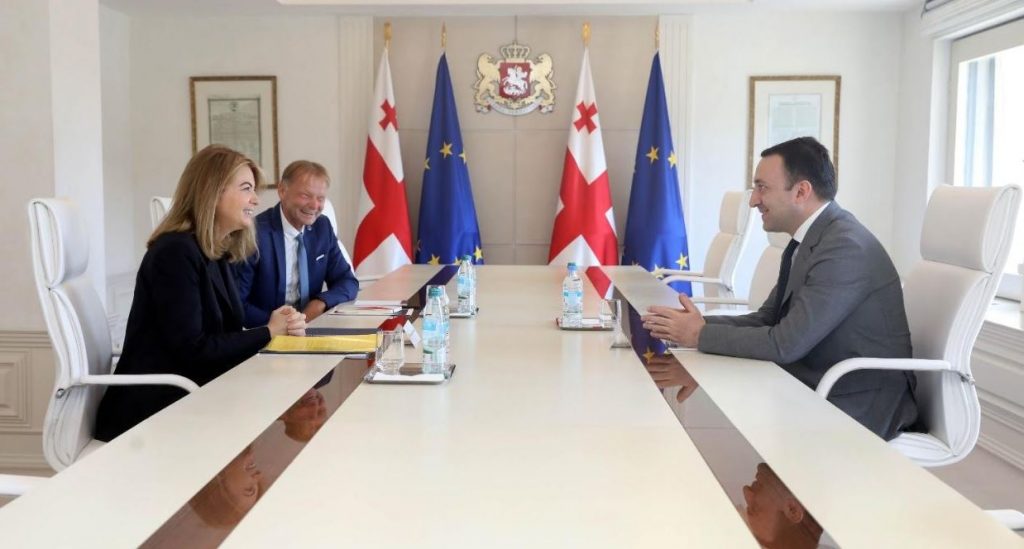 Ираклий Гарибашвили встретился с управляющим директором Rothschild & Co