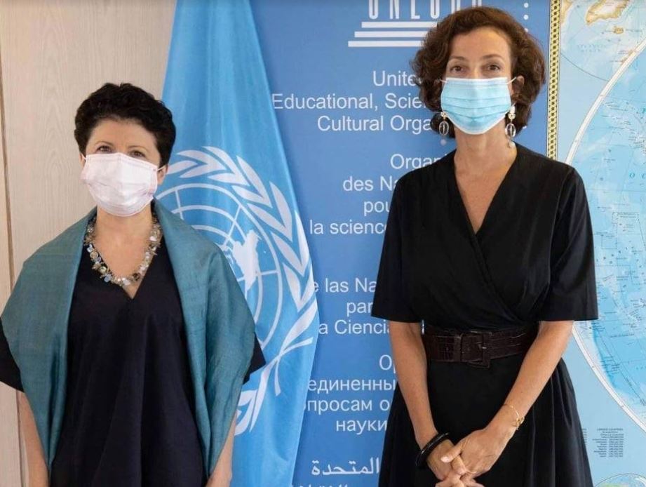 Теа Цулукиани встретилась с Генеральным секретарем ЮНЕСКО в Париже