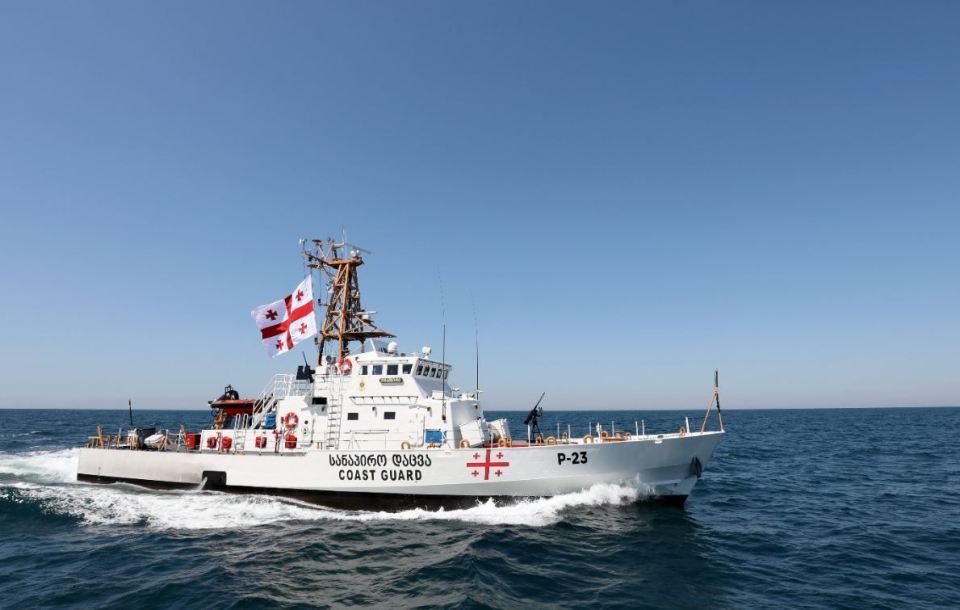 Береговая охрана Грузии провела масштабные учения в Черном море