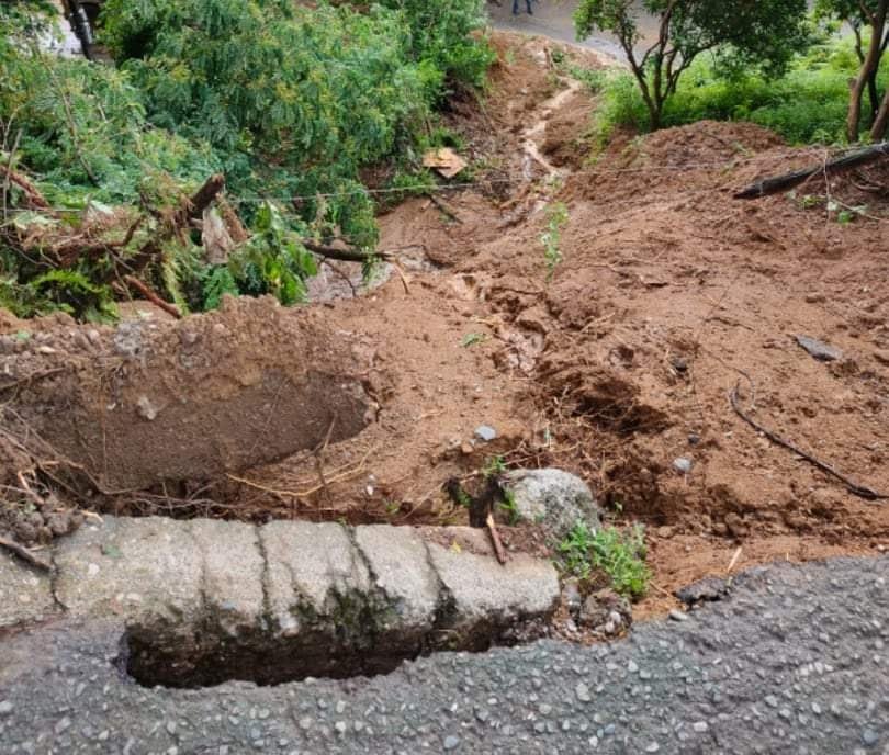 Batumi və ətraf ərazilərdə güclü yağış nəticəsində sürüşmə prosesləri inkişaf edib