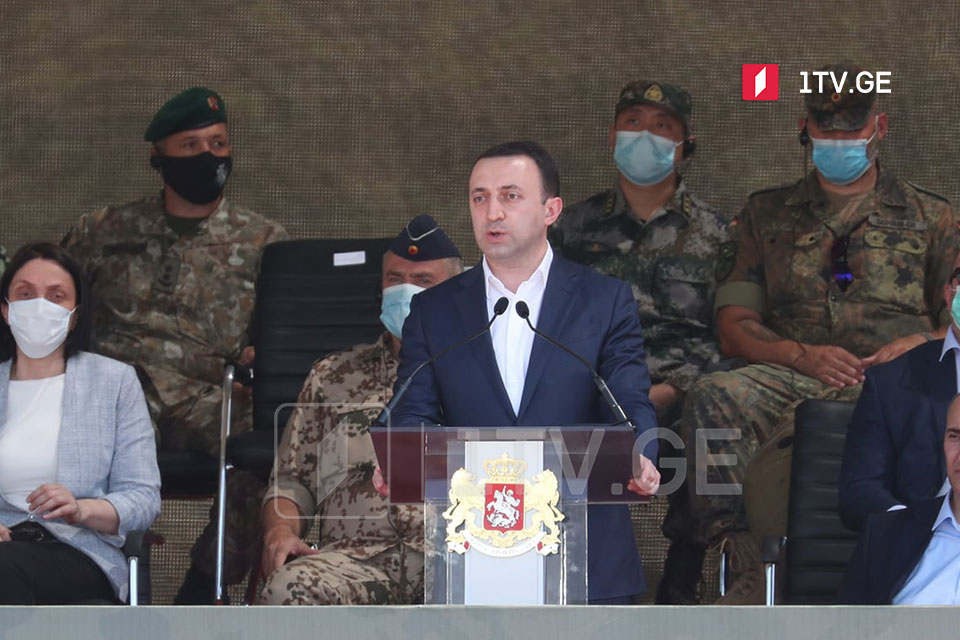 Ираклий Гарибашвили - Непрерывность международных учений и существующие механизмы сотрудничества подтверждают, что стратегическое партнерство между Грузией и США находится на высшей отметке