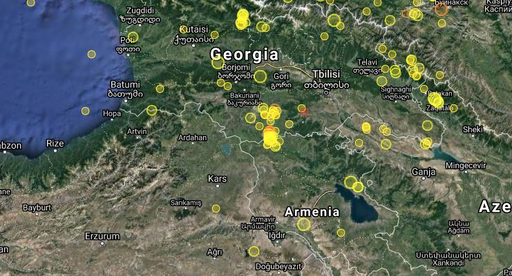 3.4 magnitude earthquake jolts Georgia