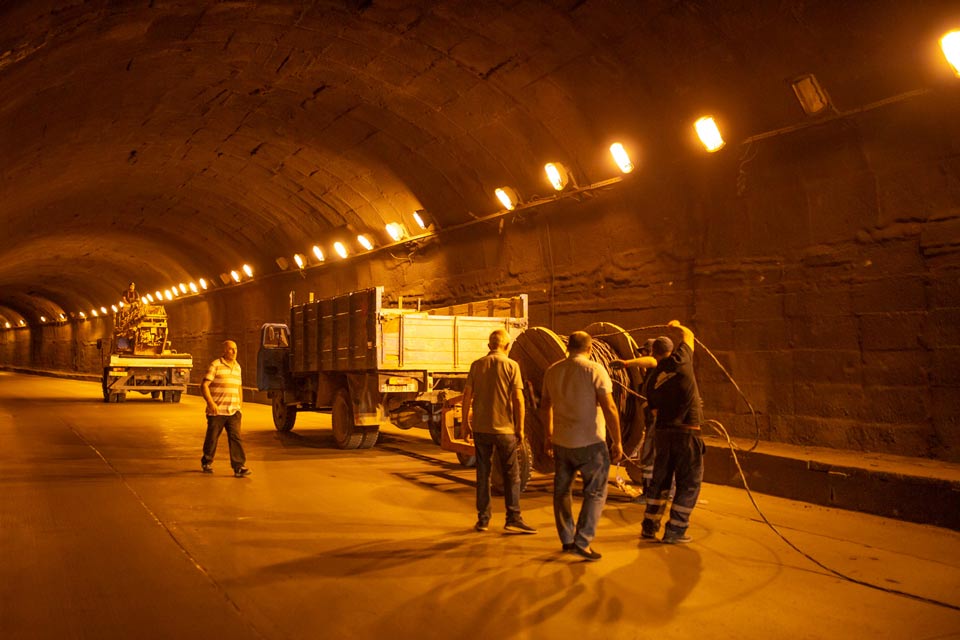 В Метехском тоннеле начались планово-профилактические работы