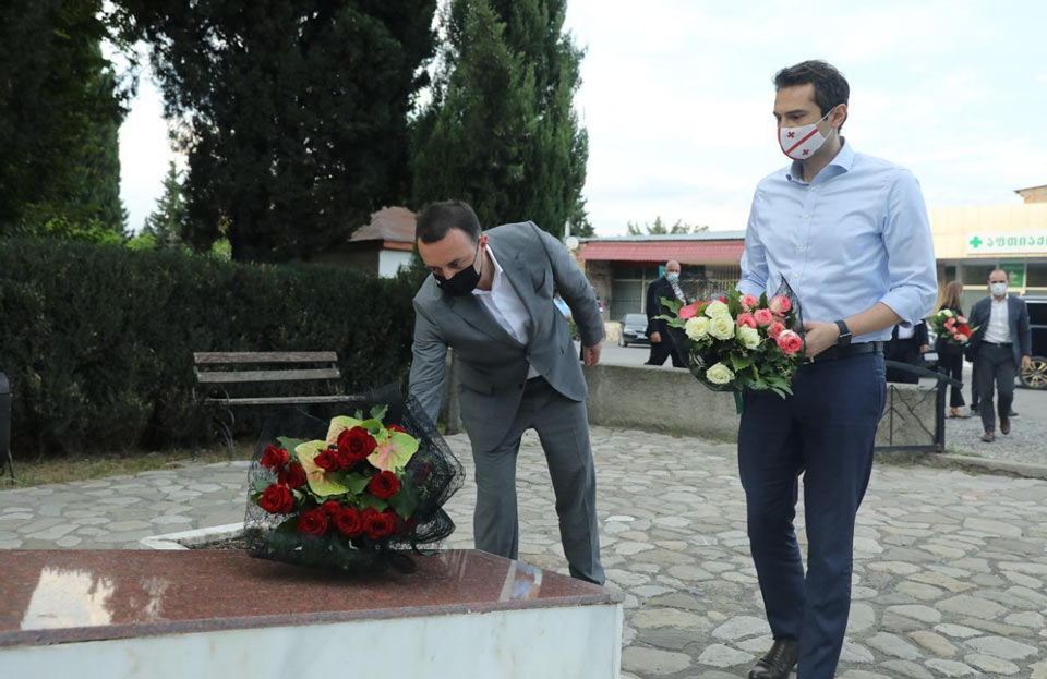 Премьер-министр почтил память Национального героя Грузии Георгия Анцухелидзе