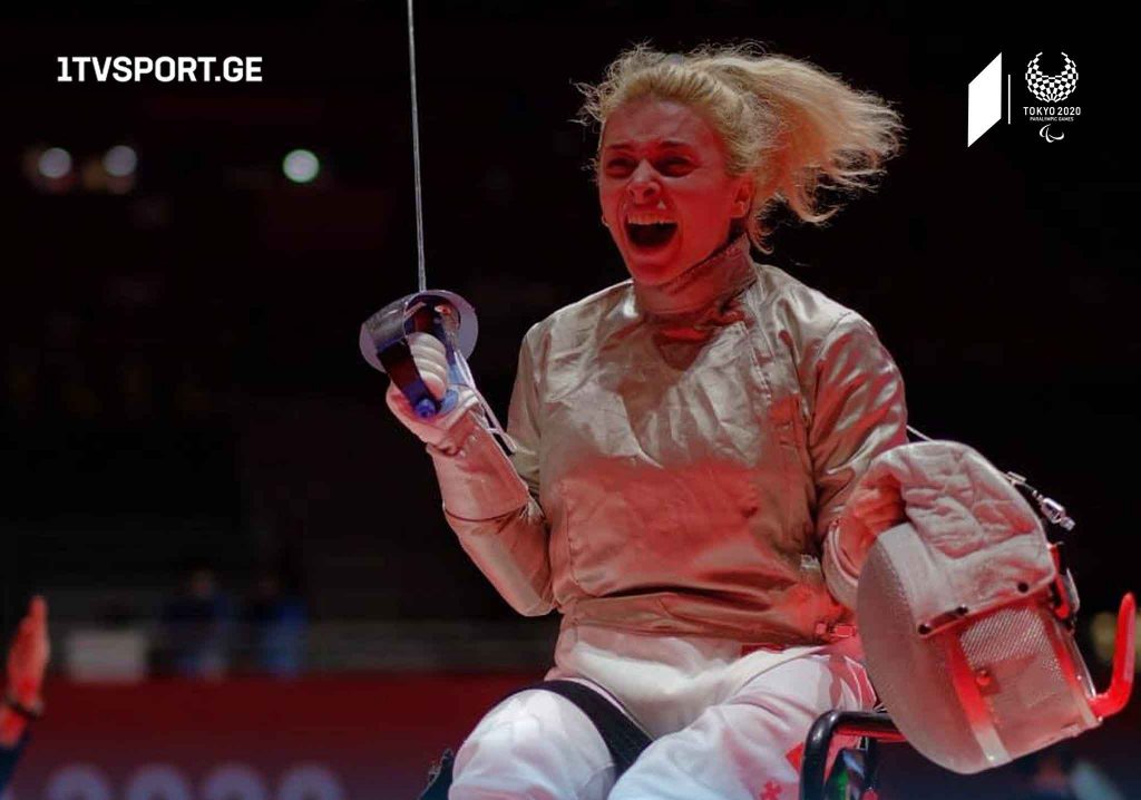Паралимпиада-2020 | Нино Тибилашвили завоевала серебряную медаль #1TVSPORT