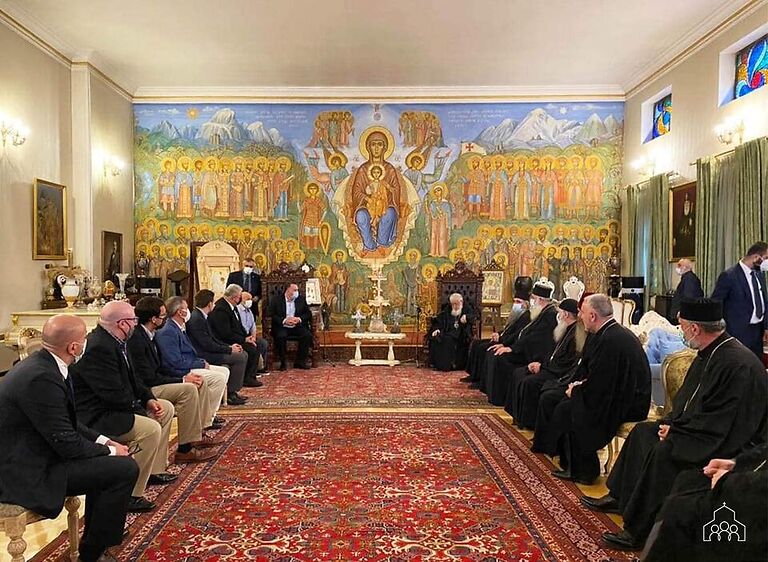 Catholicos-Patriarch meets US Congressional delegation