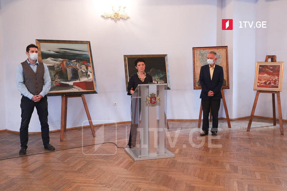 Еще четыре полотна возвращены в Национальную галерею им. Дмитрия Шеварднадзе