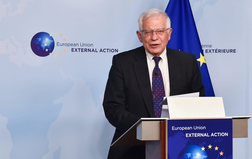 EU backs GID, EU's Josep Borrell says at OSCE Ministerial