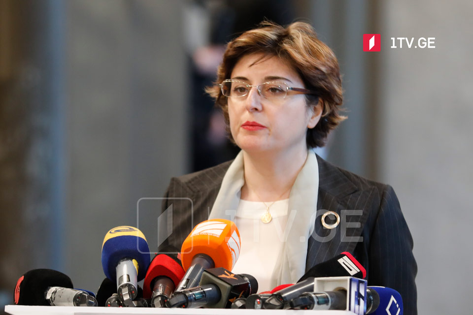 Хатуна Самнидзе - Мы уже договорились по принципиальным вопросам резолюции в поддержку Украины