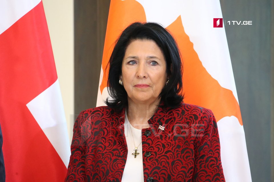 Georgian president condoles to French president