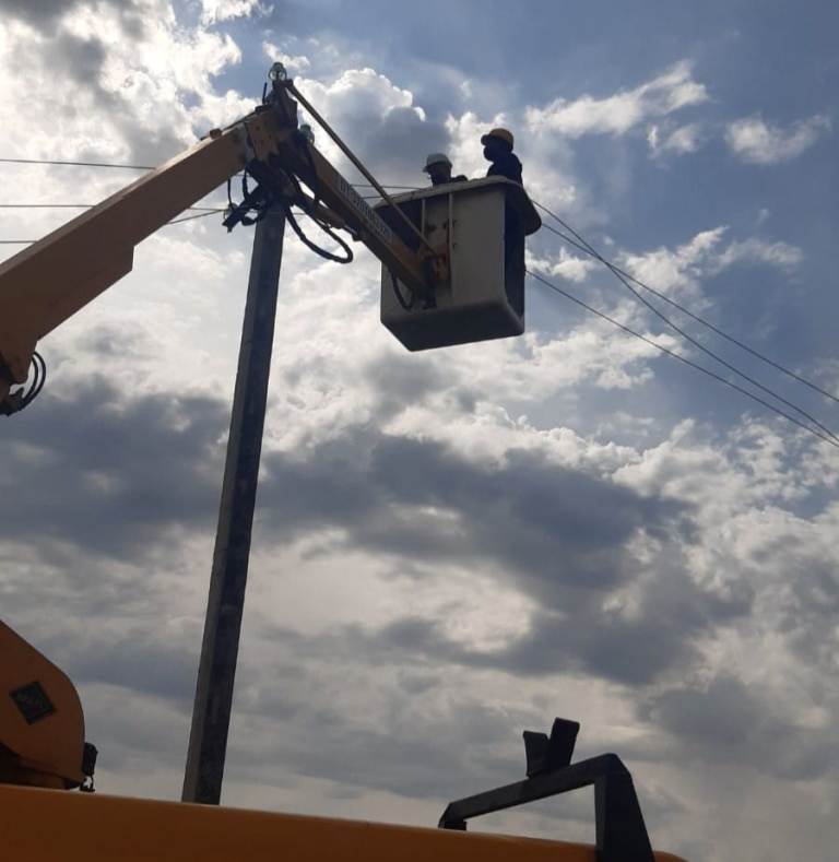 Pankisi Dərəsi kəndlərində elektrik enerjisinin çatdırılması bərpa olundu