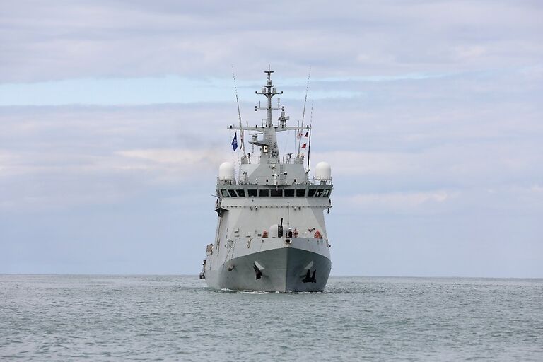 Департамент береговой охраны пограничной полиции принимает в Грузии пять кораблей НАТО