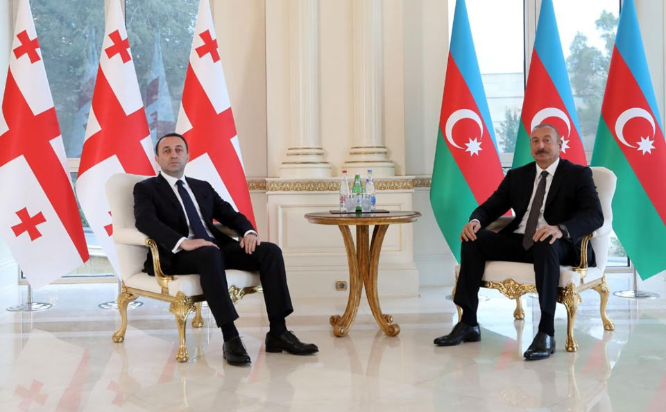 Ираклий Гарибашвили - С Ильхамом Алиевым мы обсудили отношения между Грузией и Азербайджаном и важность региональной трансформации