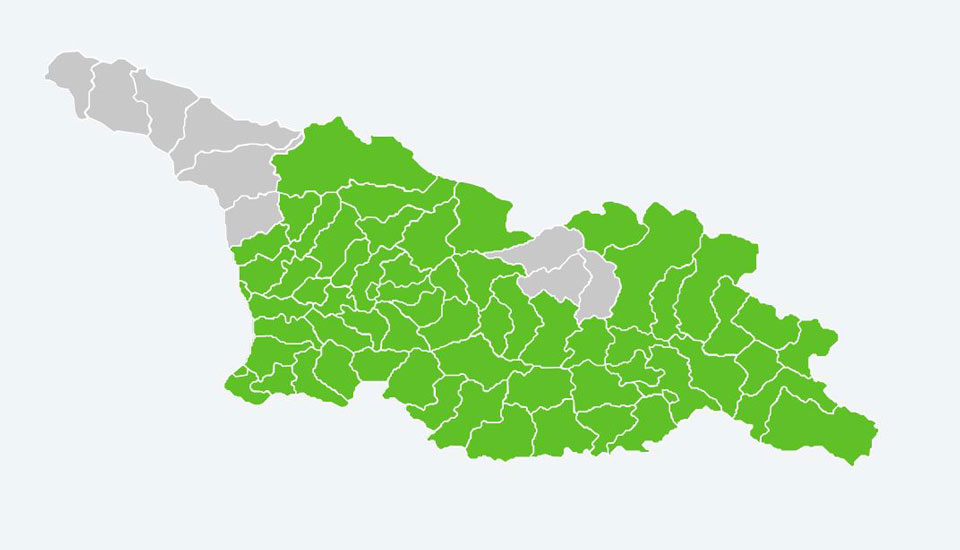 «Վրացական երազանք»-ի թեկնածուները 64 մունիցիպալիտետից 44-ում հաղթել են քաղաքապետի ընտրություններում