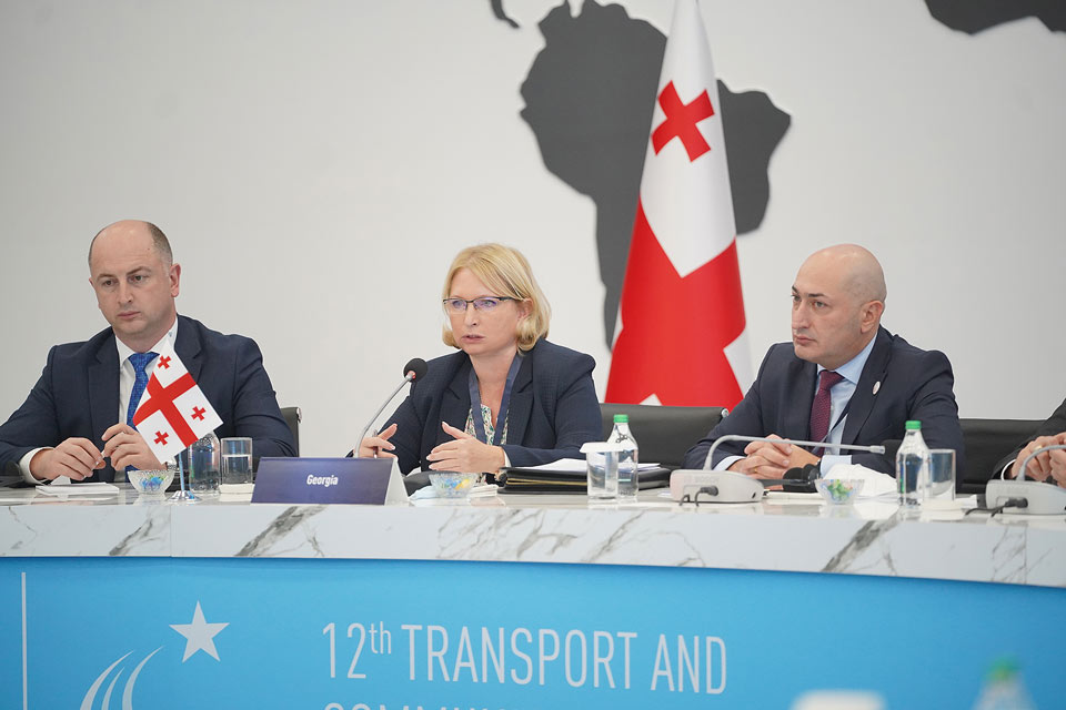 Georgian Economy Minister partakes in Transport Ministerial