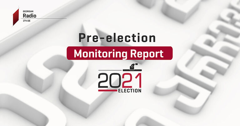 Georgian Radio Pre-Election Monitoring Report (August 13 - October 1)