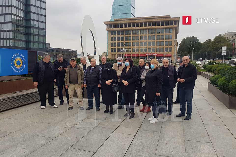 Пострадавшие в период правления "Национального движения" проведут митинг против Михаила Саакашвили в Рустави